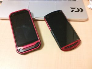 KYOCERA TORQUE比較