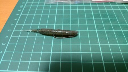 ディッシュワームのフックセット
使用フック：ハヤブサDASオフセット#2